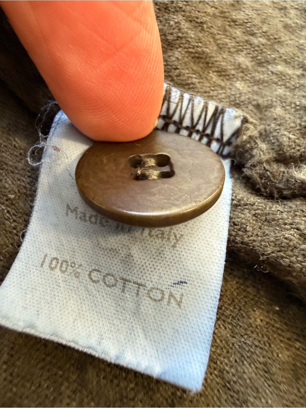 Labo.Art Giacca Pina Velluto Lichene Green Corduroy Coat Chore Jacket - Picture 6 of 11